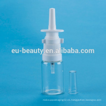 Niños pulverizadores nasales botella de vidrio 10 ml 15 ml
